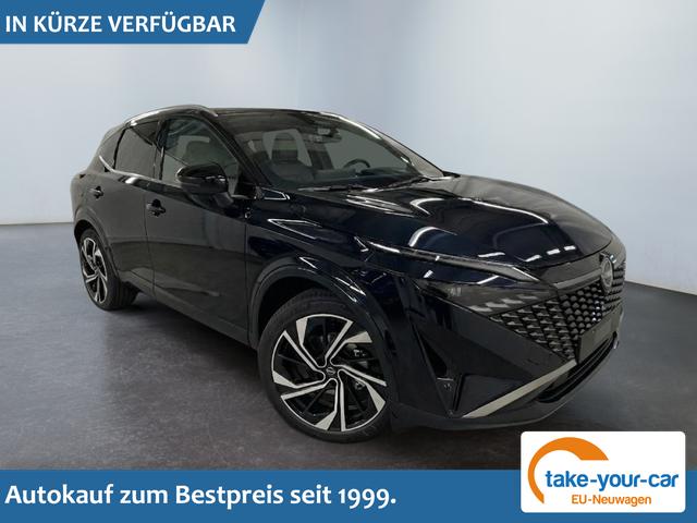 Nissan Qashqai - Tekna+ 1.3 MHEV 158PS/116kW Xtronic 2025 +20"ALU+PANO+BOSE+HuD Vorlauffahrzeug