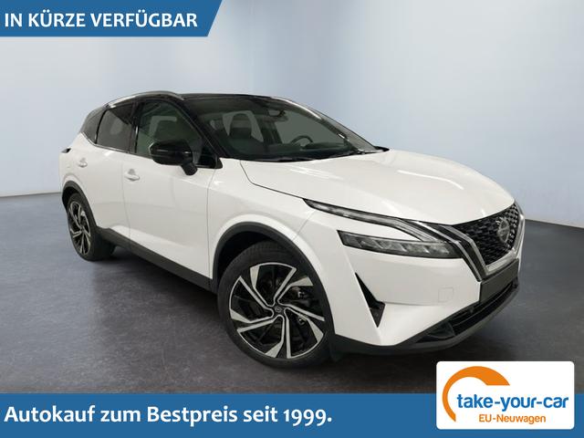 Nissan Qashqai - Tekna+ 1.3 MHEV 158PS/116kW Xtronic 2025 +20"ALU+PANO+BOSE+HuD Vorlauffahrzeug