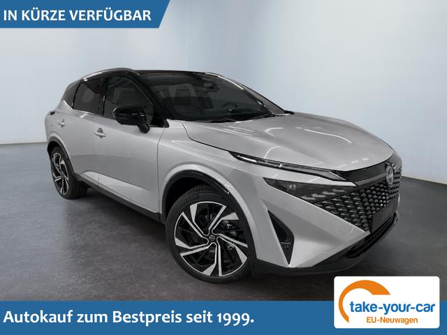 Nissan Qashqai - Tekna+ 1.3 MHEV 158PS/116kW Xtronic 2025 +20"ALU+PANO+BOSE+HuD Vorlauffahrzeug