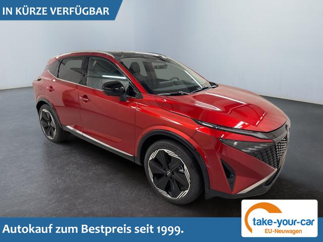 Nissan Qashqai - Tekna+ 1.3 MHEV 158PS/116kW Xtronic 2026 +20"ALU+PANO+BOSE+HuD Vorlauffahrzeug