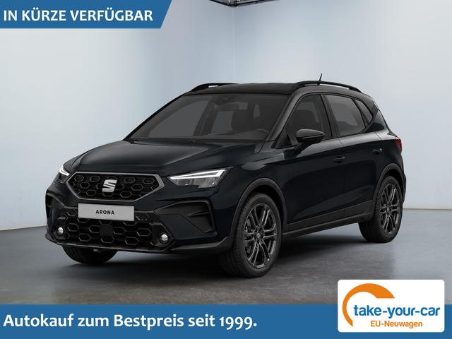 Seat Arona - FR 1.0 TSI 116PS/85kW DSG 2027 | +AHK +3J. ERW. GARANTIE +18"ALU +FULL-LED +KESSY +Safe&Driving XL Vorlauffahrzeug