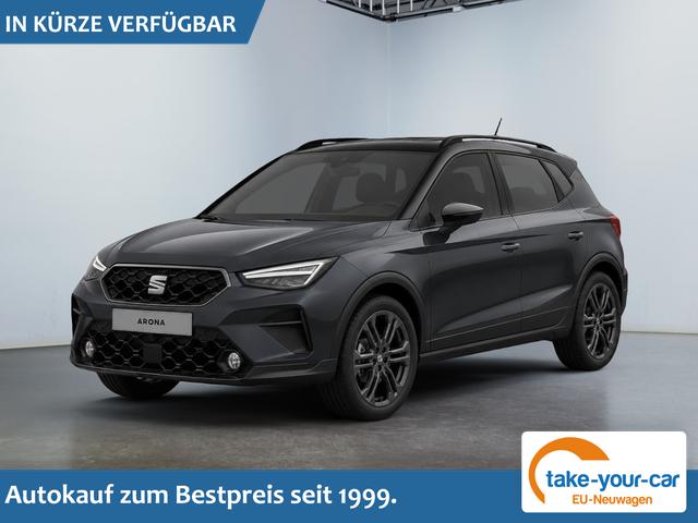 Seat Arona - FR 1.0 TSI 116PS/85kW DSG 2027 | +AHK +3J. ERW. GARANTIE +18"ALU +FULL-LED +KESSY +Safe&Driving XL Vorlauffahrzeug
