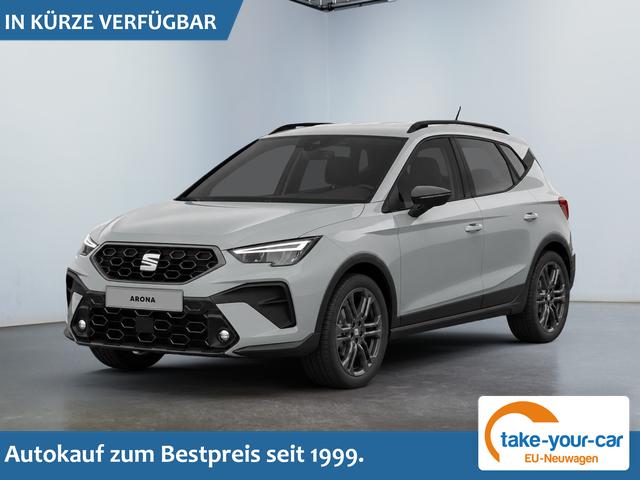 Seat Arona - FR 1.0 TSI 116PS/85kW DSG 2027 | +AHK +3J. ERW. GARANTIE +18"ALU +FULL-LED +KESSY +Safe&Driving XL Vorlauffahrzeug