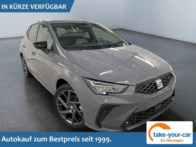 Seat Ibiza - FR 1.0 TSI 116PS/85kW DSG 2027 | +3J. ERW. GARANTIE +18" ALU PERFORMANCE +KESSY +FULL LED +SAFE&DRIVING XL +ANH&Auml;NGER VORBEREITUNG +10,25" DIGITAL COCKPIT Vorlauffahrzeug