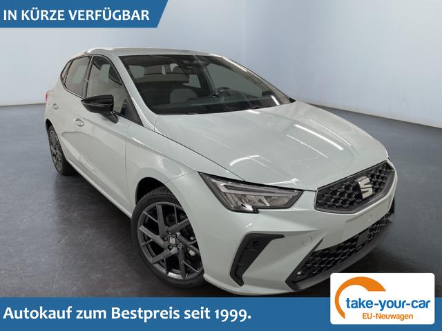 Seat Ibiza - FR 1.0 TSI 116PS/85kW DSG 2027 | +3J. ERW. GARANTIE +18" ALU PERFORMANCE +KESSY +FULL LED +SAFE&DRIVING XL +ANH&Auml;NGER VORBEREITUNG +10,25" DIGITAL COCKPIT Vorlauffahrzeug