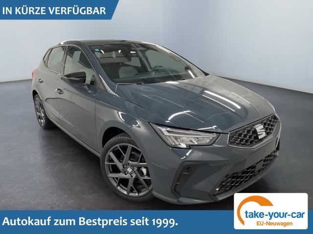 Seat Ibiza - FR 1.0 TSI 116PS/85kW DSG 2027 | +3J. ERW. GARANTIE +18" ALU PERFORMANCE +KESSY +FULL LED +SAFE&DRIVING XL +ANH&Auml;NGER VORBEREITUNG +10,25" DIGITAL COCKPIT Vorlauffahrzeug