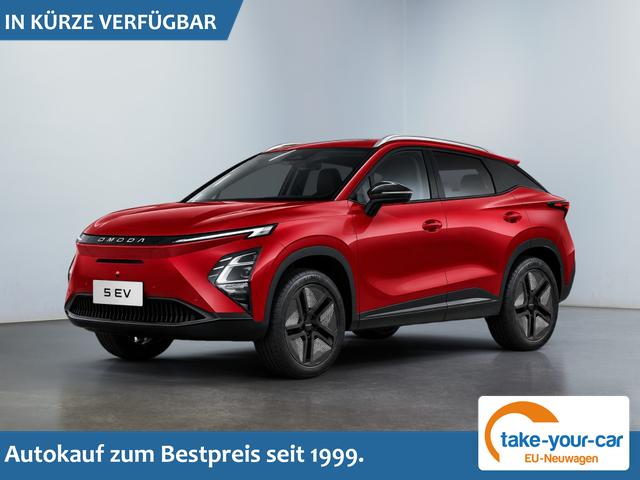 Omoda 5 EV - Premium 211PS/155kW 61kWh 430km WLTP, 2026 | +18"Alu +Panoramadach +360&deg;Kamera +ACC +Totwinkel +SmartKey +Sitzhzg&Bel&uuml;ftung +Lenkradhzg +SonySound +W&auml;rmepumpe +Elektr.Heckklappe +Navi +WirelessCarPlay Vorlauffahrzeug
