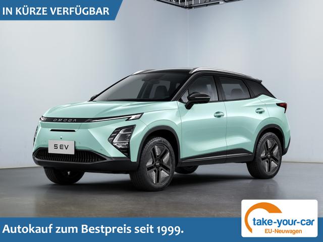 Omoda 5 EV - Premium 211PS/155kW 61kWh 430km WLTP, 2026 | +18"Alu +Panoramadach +360&deg;Kamera +ACC +Totwinkel +SmartKey +Sitzhzg&Bel&uuml;ftung +Lenkradhzg +SonySound +W&auml;rmepumpe +Elektr.Heckklappe +Navi +WirelessCarPlay Vorlauffahrzeug