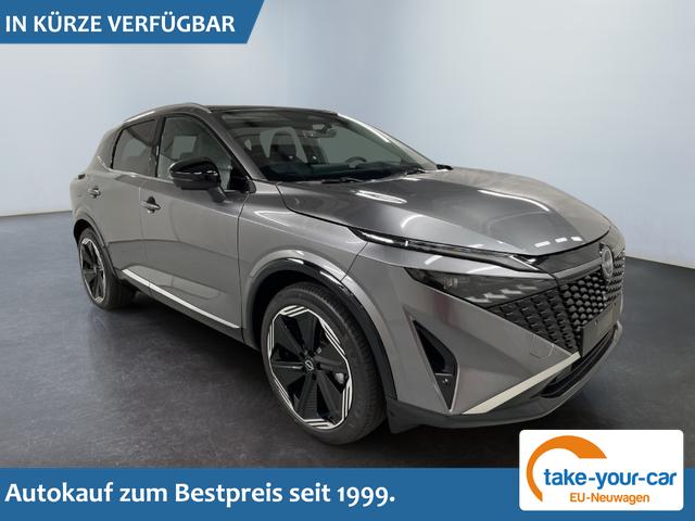 Nissan Qashqai - Tekna+ 1.3 MHEV 158PS/116kW Xtronic 2026 +20"ALU+PANO+BOSE+HuD Vorlauffahrzeug