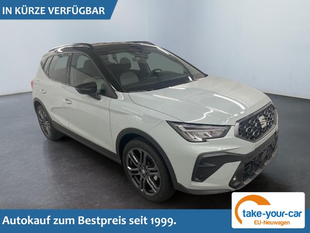 Seat Arona - FR 1.0 TSI 116PS/85kW DSG 2027 | +AHK +3J. ERW. GARANTIE +18"ALU +FULL-LED +KESSY +Safe&Driving XL Vorlauffahrzeug