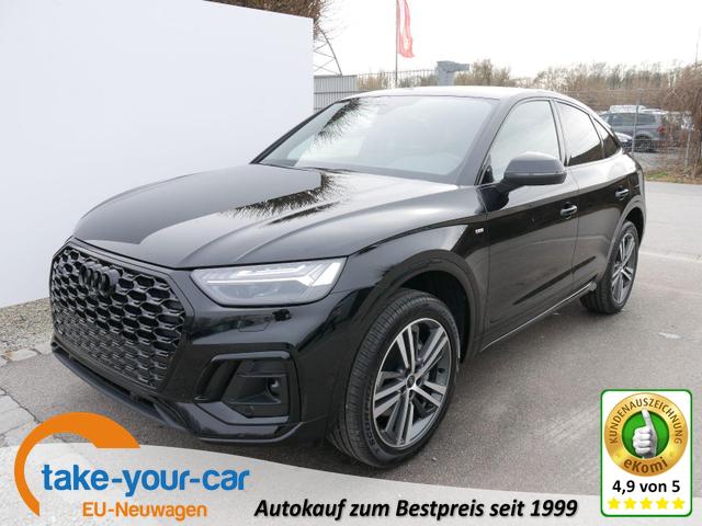 Audi Q5 Sportback - 50 TFSIe quattro S line *GARANTIE*PANO*NAVI*20 ZOLL*MATRIX*OPTIKPAKET SCHWARZ*SHZ*PDC Vorlauffahrzeug