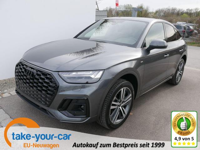 Audi Q5 Sportback - 50 TFSIe quattro S line *PANO*NAVI*20 ZOLL*MATRIX*OPTIKPAKET SCHWARZ*SHZ*PDC Vorlauffahrzeug