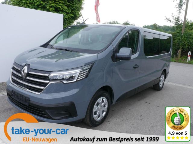 Renault Trafic - 2.0 Blue dCi L2H1 9-SITZER * NAVI KLIMA LED-SCHEINWERFER TEMPOMAT Vorlauffahrzeug