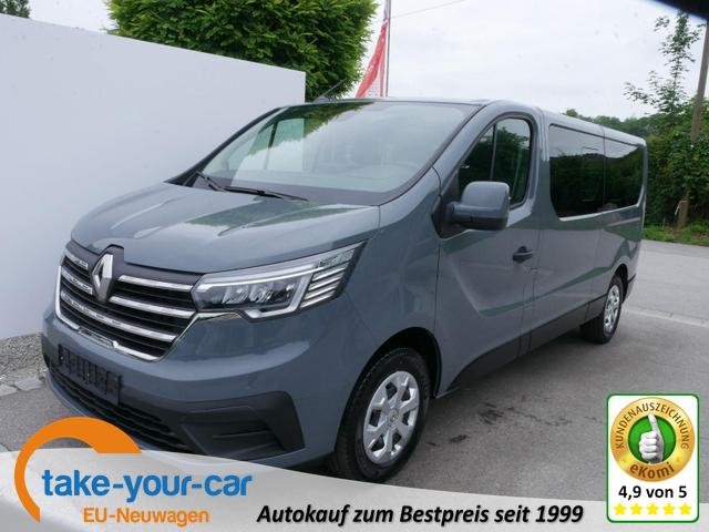 Renault Trafic - 2.0 Blue dCi L2H1 9-SITZER * NAVI KLIMA LED-SCHEINWERFER TEMPOMAT Vorlauffahrzeug