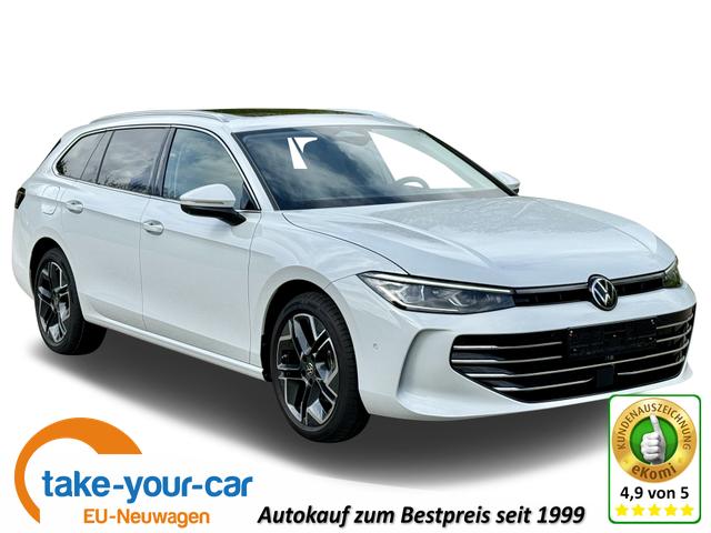 Volkswagen Passat Variant - Elegance ***NEUES MODELL 2024*** AHK Klimaauto. IQ.Light Vorlauffahrzeug