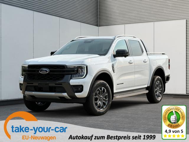 Ford Ranger - Wildtrak 3,0 DoKa+4x4+AHK+NAVI+360°+LED+SHZ Lagerfahrzeug