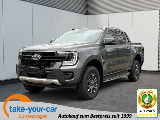 Ford Ranger - Wildtrak DoKa+ 4x4+ AHK+ LADERAUMMARKISE+ NAVI+ 360°+ LED+ SHZ Lagerfahrzeug