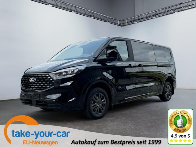 Ford Tourneo Custom - L1 Titanium 170 Automatik 8 Sitz 3ZoneKlimaaut PDC Temp SHZ LMF Kamera NAVI Leder AHK 400W TechPak5 Vorlauffahrzeug