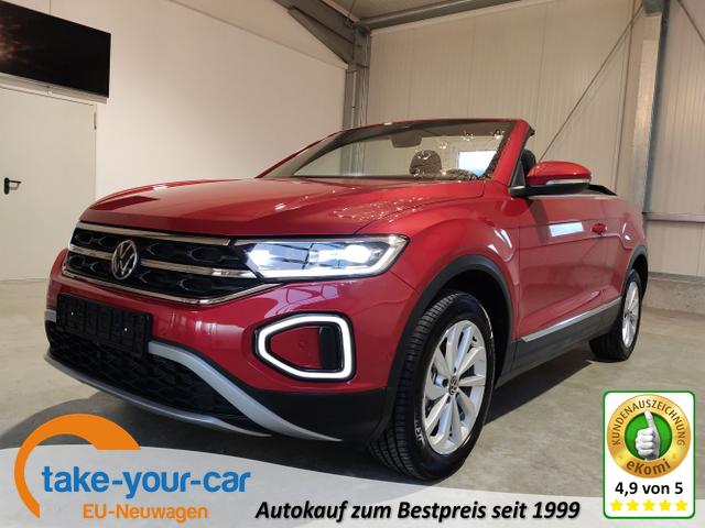 Volkswagen T-Roc Cabriolet - Style 1.5 TSI 150 PS DSG-Ready2Discover-LED-ACC-Windschott-Kamera-ParkAssist-2xPDC-Sofort Vorlauffahrzeug