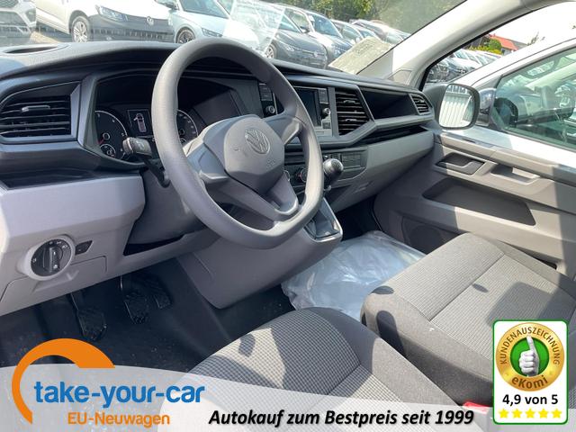 Volkswagen Transporter 6.1 Kastenwagen - Kasten FWD T6.1 2.0 TDI KR, Heckflügeltüren, Federung verstärkt, Garantie 4-J., Kamera Vorlauffahrzeug