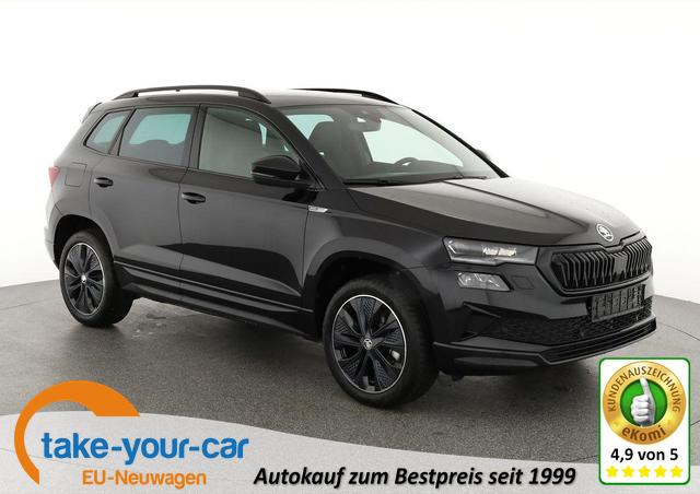 Skoda Karoq - Sportline 1.5 TSI DSG Sportline, AHK, Matrix, Navi, el. Klappe Vorlauffahrzeug