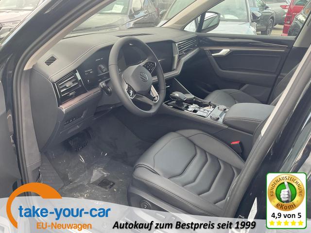 Volkswagen Touareg - 3.0 TDI 210 kW 4Motion Elegance V6 Elegance, Luft, Leder, AHK, easyOpen, 19-Zoll Vorlauffahrzeug