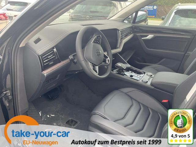 Volkswagen Touareg - 3.0 TDI 210 kW 4Motion Elegance V6 Elegance, Luft, Leder, AHK, easyOpen, 19-Zoll Vorlauffahrzeug