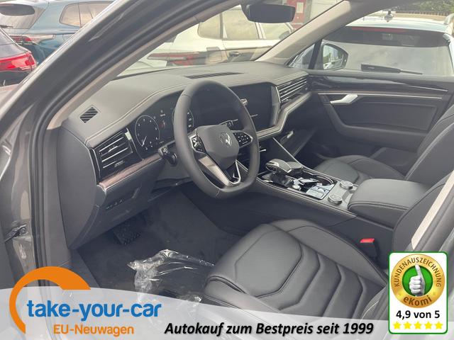 Volkswagen Touareg - 3.0 TDI 210 kW 4Motion Elegance V6 Elegance, Luft, Leder, AHK, easyOpen, 19-Zoll Vorlauffahrzeug