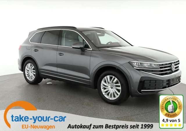 Volkswagen Touareg - 3.0 TDI 210 kW 4Motion Elegance V6 Elegance, Luft, Leder, AHK, easyOpen, 19-Zoll Vorlauffahrzeug