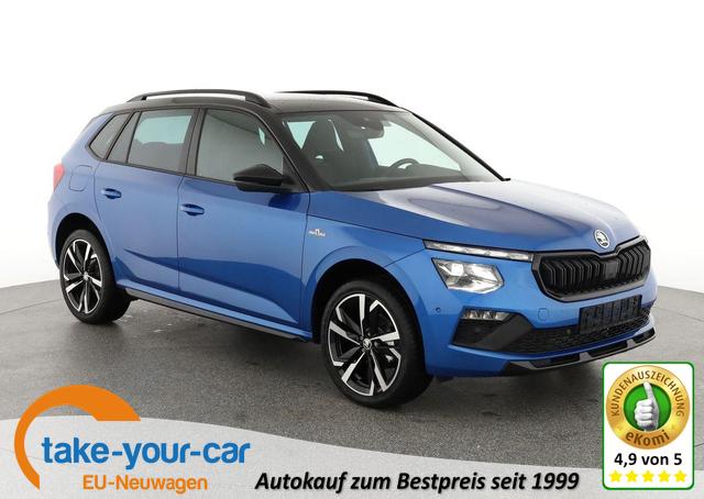 Skoda Kamiq - Monte Carlo 1.0 TSI DSG Carlo, AHK, Navi, Kamera, el. Klappe, Pano, 18-Zoll, Ladeboden Vorlauffahrzeug