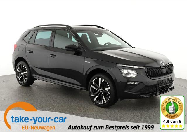 Skoda Kamiq - Monte Carlo 1.5 TSI DSG Carlo, AHK, Matrix, Navi, Kamera, el. Klappe, Pano, 18-Zoll, Ladeboden Vorlauffahrzeug