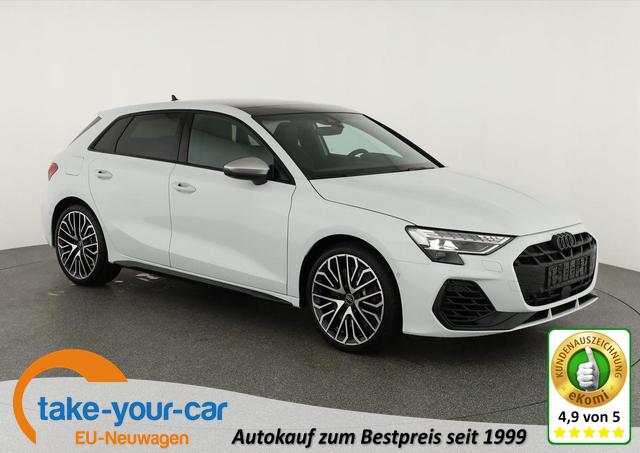 Audi S3 - 2.0 TFSI quattro Sportback quattro, Pano, 19-Zoll, Matrix, Optik schwarz, Kamera, Navi Vorlauffahrzeug