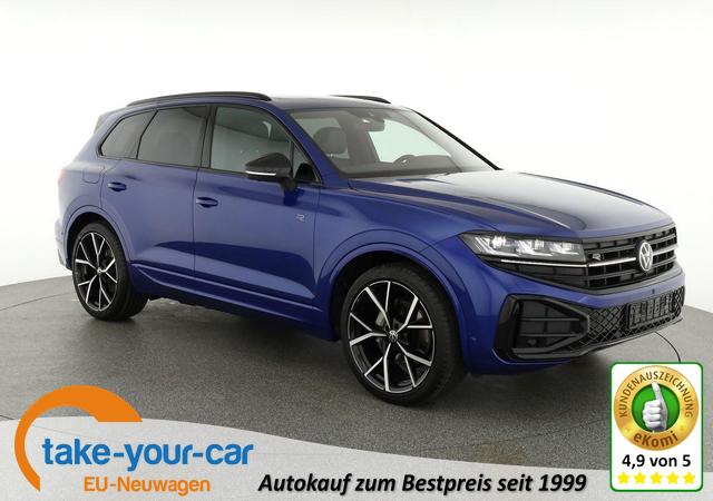 Volkswagen Touareg - 3.0 TDI 210 kW 4Motion R-Line V6 Black, 22-Zoll, Dynaudio, Pano Vorlauffahrzeug