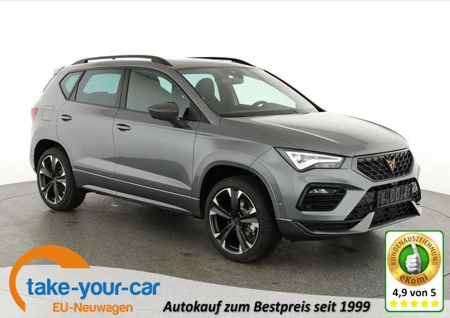 Cupra Ateca - Basis 4Drive 2.0 TSI DSG 4Drive, Pano, AHK, Navi, Side, el. Klappe, Winter, 5-J Garantie Vorlauffahrzeug