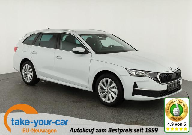 Skoda Octavia Combi - 1.5 TSI mHEV 110 kW Selection eTSI DSG Selection, AHK, Matrix, 17-Zoll, 5 J.-Garantie Vorlauffahrzeug