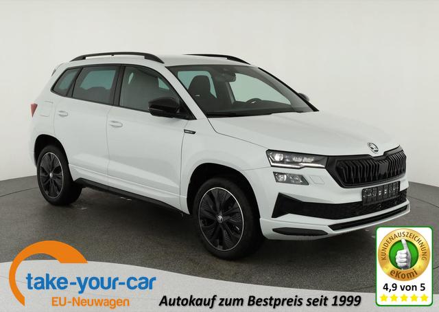 Skoda Karoq - Sportline 1.5 TSI DSG Sportline, AHK, Matrix, Navi, Ladeboden. 5-J Garantie Vorlauffahrzeug