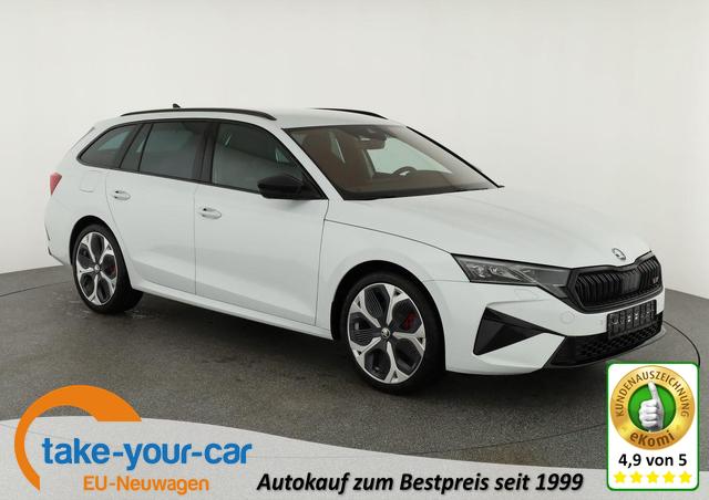 Skoda Octavia Combi - RS 2.0 TSI DSG, AHK, 19-Zoll, Facelift, el. Klappe, Navi, Matrix, sofort Vorlauffahrzeug