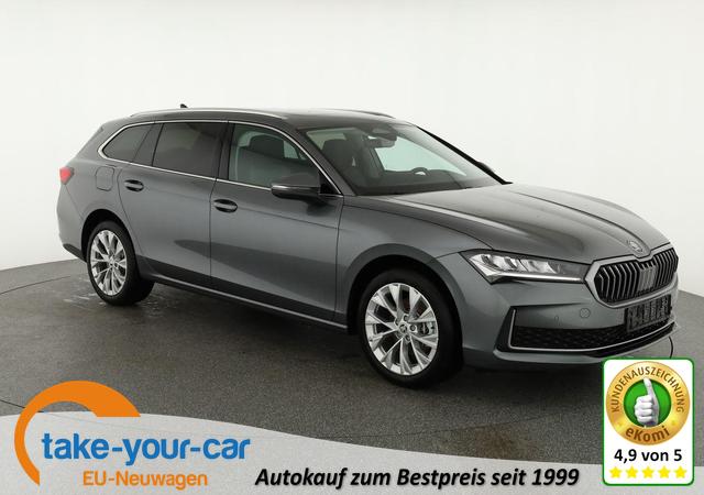 Skoda Superb Combi - 2.0 TDI 110kW Selection DSG Selection, Pano, AHK, el. Klappe. Navi Vorlauffahrzeug