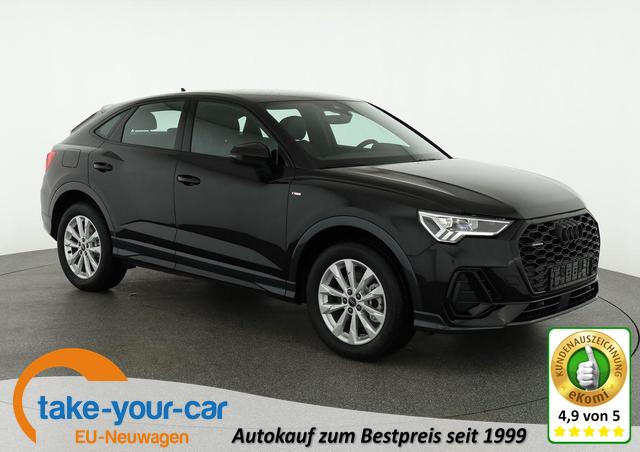 Audi Q3 Sportback - 45 TDI quattro S line 40 qu S-LINE, AHK, Optik schwarz, Navi, Kamera, el. Klappe Vorlauffahrzeug