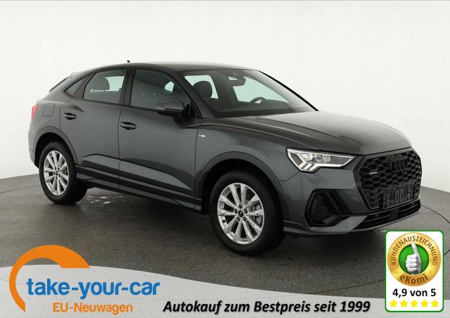 Audi Q3 Sportback - 45 TDI quattro S line 40 qu S-LINE, AHK, Optik schwarz, Navi, Kamera, el. Klappe Vorlauffahrzeug