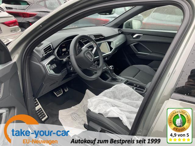 Audi Q3 Sportback - 45 TDI quattro S line 40 qu S-LINE, Pano, AHK, Optik schwarz, Navi, Kamera, el. Klappe Vorlauffahrzeug