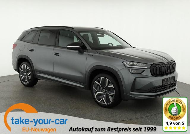 Skoda Kodiaq - 2.0 TDI 142kW 4x4 Sportline DSG Sportline, Standheizung, AHK, 20-Zoll Vorlauffahrzeug