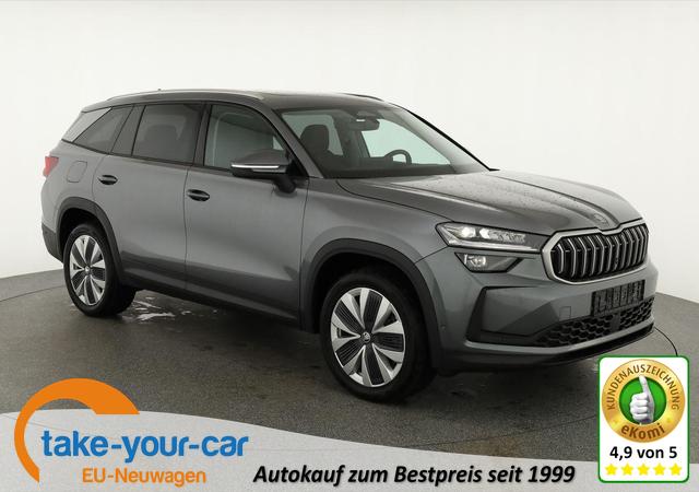 Skoda Kodiaq - 2.0 TDI 142kW 4x4 Selection DSG Selection, 7-Sitzer, Pano, AHK, AreaView, Navi, 19-Zoll Vorlauffahrzeug