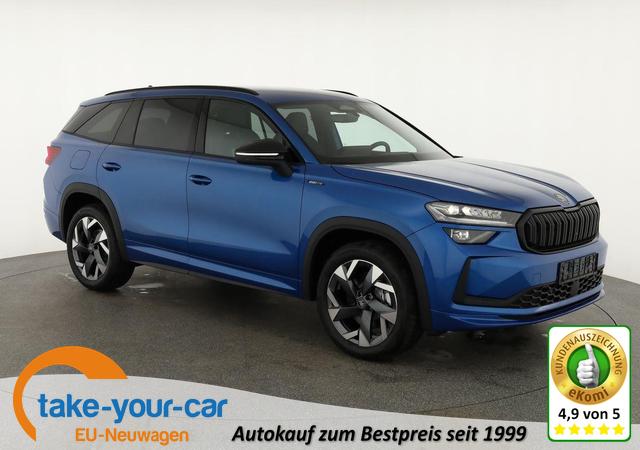 Skoda Kodiaq - 2.0 TDI 142kW 4x4 Sportline DSG Sportline, AHK, Navi, Matrix, sofort Vorlauffahrzeug