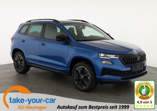 Skoda Karoq - Sportline 4x4 2.0 TDI DSG Sportline, Matrix, AHK, Kamera Vorlauffahrzeug