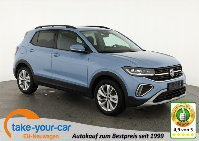 Volkswagen T-Cross - 1.0 TSI 85 kW Life DSG Life, AHK, IQ.Light, Kamera, 17-Zoll, Winterpaket Vorlauffahrzeug