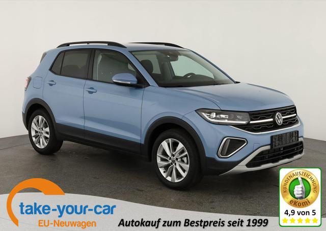 Volkswagen T-Cross - 1.0 TSI 85 kW Life DSG Life, IQ.Light, AHK, ACC, Kamera, 17-Zoll, Winterpaket Vorlauffahrzeug