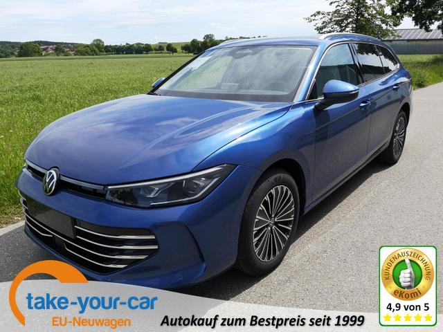 Volkswagen Passat Variant - 2.0 TDI 110 kW Elegance DSG Facelift AHK Vorlauffahrzeug