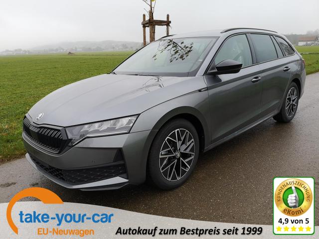 Skoda Octavia Combi - 2.0 TDI 110 kW Sportline Kombi DSG AHK Navi ACC el. Hk Vorlauffahrzeug