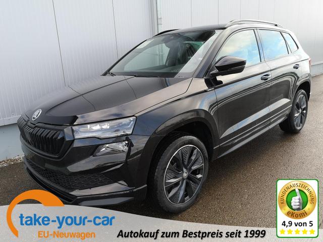 Skoda Karoq - Sportline 1.5TSI DSG AHK Navi Matrix ACC Kam Vorlauffahrzeug